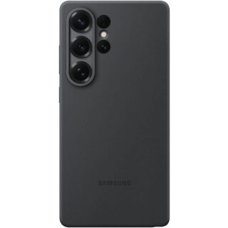 Silicone Case Galaxy S25 Ultra schwarz