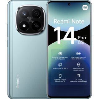 Redmi Note 14 Pro+ 5G 8GB 256GB blau