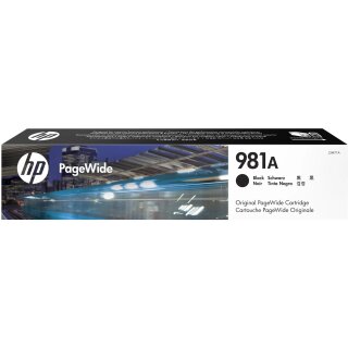 HP Tinte 981A Schwarz Original PageWide Cartridge