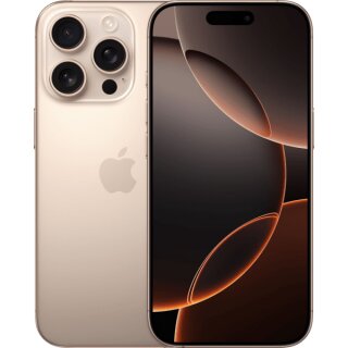 iPhone 16 Pro 1TB titan wüstensand