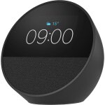 Echo Spot (2024) m. Uhr schwarz