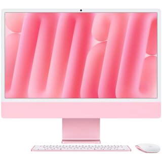 APPLE 24inch iMac with Retina 4.5K display Apple M4 chip with 8core CPU and 8core GPU 16GB 256GB SSD Pink