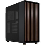 Midi Fractal Design North Charcoal Black Mesh Window