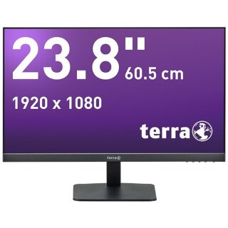 60,5cm/23,8" (1920x1080) TERRA 2427W V2 16:9 FHD VA 5ms 100Hz HDMI DP USB-C Vesa Black