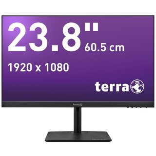 60,5cm/23,8" (1920x1080) TERRA 2427W HA V2 16:9 FHD VA 5ms 60Hz HDMI DP Black