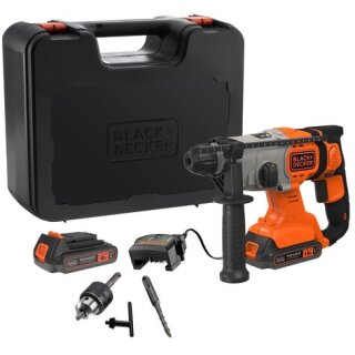 Black&Decker Akku-Kombihammer SDS-pl.18V.2x2.5Ah BCD900E2K