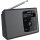 Digitradio 2 DAB+ Radio schwarz/silber