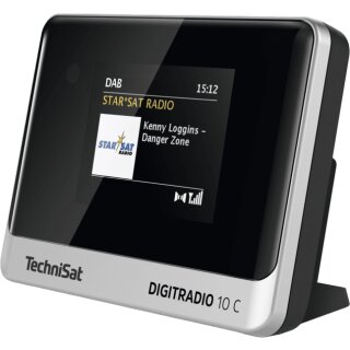 Digitradio 10C DAB+ Radio schwarz/silber