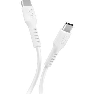 USB-C zu USB-C Kabel 1m weiß