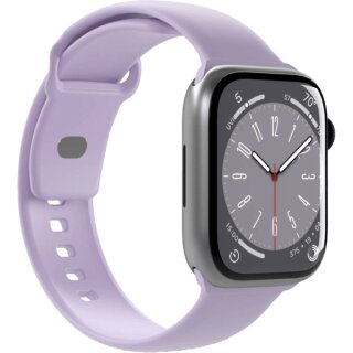 Puro Silicon Armband Apple Watch 38/40/41mm lavendel