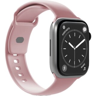 Puro Silicon Armband Apple Watch 38/40/41mm rose