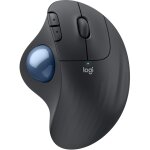 Logitech ERGO M575S Wireless Trackball - Graphite + Blue...