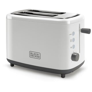 BXTO820E Toaster Doppelschlitz 820W weiß