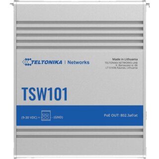 TSW101 PoE+ Automotive Switch 5 GbE Ports