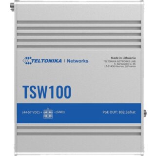 TSW100 PoE+ Switch 5 GbE Ports