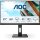 55,9cm/22" (1920x1080) AOC 22P2Q 16:9 FHD IPS 4ms 75Hz HDMI DP VGA DVI USB Speaker Pivot Black