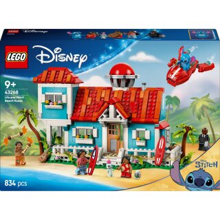 LEGO Disney Classic Das Strandhaus aus „Lilo und Stitch“ 43268