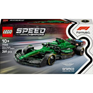 LEGO Speed Champions Aston Martin Aramco F1 AMR24 Rennauto 77245