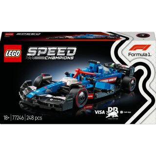 LEGO Speed Champions Visa Cash App RB VCARB 01 F1 Rennauto 77246