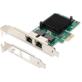 Digitus 2-Port Gigabit Ethernet PCI Express-Karte