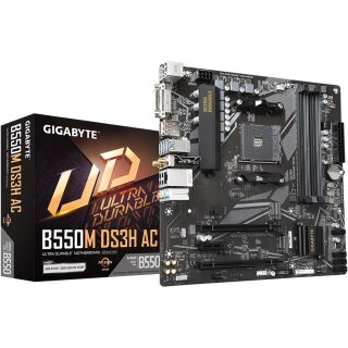 Gigabyte B550M DS3H AC (B550.AM4.mATX.DDR4)