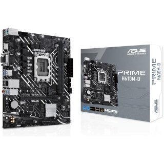 ASUS PRIME H610M-D (Intel.1700.DDR5.mATX)