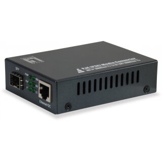 Konverter GVT-2012 10/100/1000T>1000SX PoE