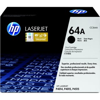 HP Toner 64A CC364A Schwarz