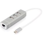 DIGITUS USB Adapter USB2.0/C -> RJ45...