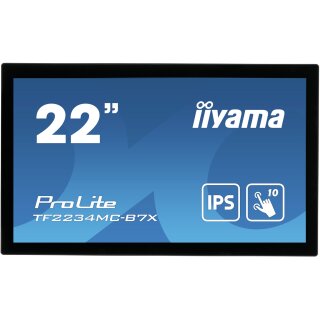 IIYAMA 54.6cm (21.5") TF2234MC-B7X 16:9 M-Touch HDMI+DP IPS