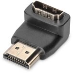 Digitus HDMI (ST-BU) Adapter 90° gewinkelt Schwarz