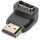 Digitus HDMI (ST-BU) Adapter 90° gewinkelt Schwarz