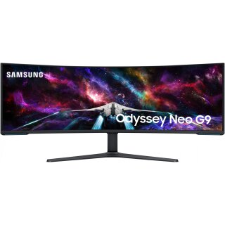 144cm/57" (7680x2160) Samsung Odyssey Neo G9 S57CG954NU 32:9 DualUHD VA Curved 1ms 240Hz DP HDMI USB Black/White