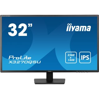 IIYAMA 80.0cm (31.5") X3270QSU-B1 16:9 2xHDMI+DP+3xUSB IPS retail