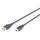 DIGITUS USB 2.0 Anschlusskabel Typ A -mini B St/St 1.8m, sw