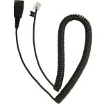 Jabra Anschlusskabel QD auf RJ10 - spiral für Lucent...