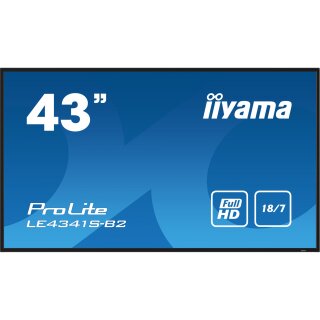 IIYAMA 108cm (43") LE4341S-B2 16:9 3xHDMI+VGA IPS retail