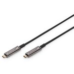 Digitus USB-C (ST-ST) 10m Active Optical Cable Schwarz
