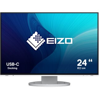 EIZO 61.0cm (24") EV2485-WT 16:10 HDMI+DP+USB-C IPS wh.