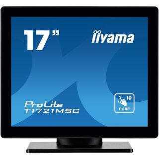 IIYAMA 43.0cm (17") T1721MSC-B2 5:4 M-Touch HDMI+VGA retail