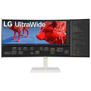 LG 38" 38BR85QC-W Ultrawide Curved HDMI DP USB IPS 21:9