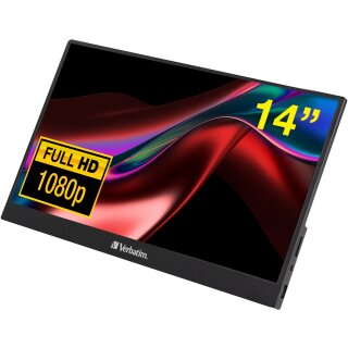 Verbatim PM-14 Portable Monitor 14" Full HD 1080p