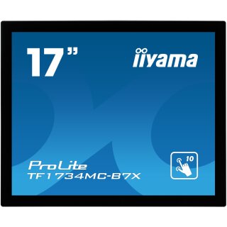 IIYAMA 43.0cm (17") TF1734MC-B7X 5:4 M-Touch HDMI+DP