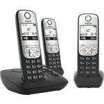 Gigaset A690A Trio schwarz