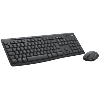 Logitech Desktop MK370 Wireless Black - US Layout