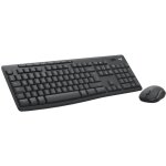 Logitech Desktop MK370 Wireless Black - US Layout