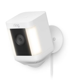 Amazon Ring Spotlight Cam Plus Plug-In White