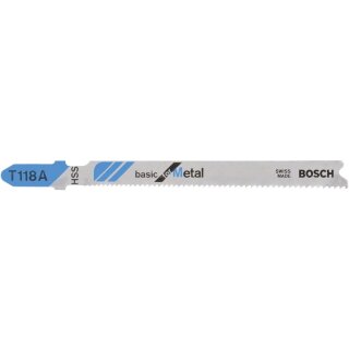 Bosch 5 Stichsägebltter T 118 A