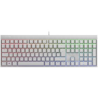 CHERRY TAS MX 2.0S RGB Corded DE-Layout weiß MX BROWN
