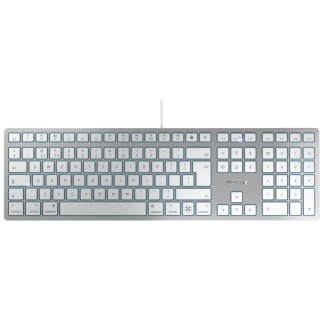 CHERRY KC 6000 C FOR MAC Corded GB-Layout silver/white